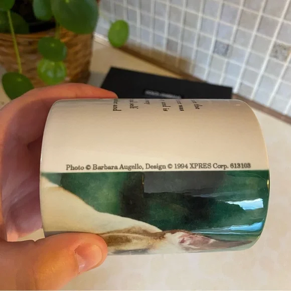 Vintage Boxer dog 1994 coffee mug cup - Picture 3 of 5